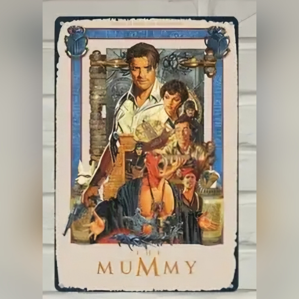 The Mummy Movie Aluminum Decorative Sign